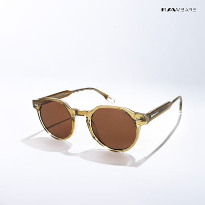Nainital Core - Brown Fade Round Sunglasses - RB2796
