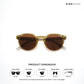 Nainital Core - Brown Fade Round Sunglasses - RB2796