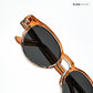 Surat Shadow - Amber Shadow Round Sunglasses - RB2787