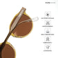 Nainital Core - Brown Fade Round Sunglasses - RB2796