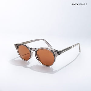 Surat Shadow - Taupe Shadow Round Sunglasses - RB2788