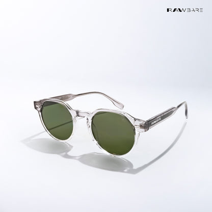 Nainital Core - Verdant Clear Round Sunglasses - RB2797