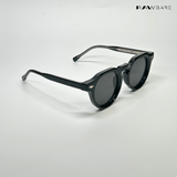 Groove Shades - All Black Round Sunglasses - RB2538