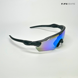 Swift - Black Blue Polarized Wrap Around Sunglasses - RB2512