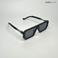 Oversized Retro - All Black Square Sunglasses - RB2311
