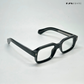 Angular Aura - Black Blue Cut Rectangle Sunglasses - RB2451