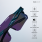Glide Max - Shadow Venom Polarized Wrap Around Sunglasses - RB2639