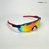 Swift - Red Orange Polarized Wrap Around Sunglasses - RB2515