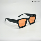 Boxy Bold - Black Tea Square Sunglasses - RB2523