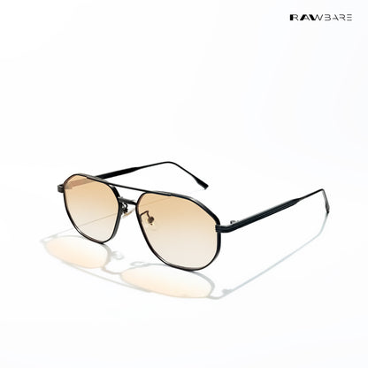Mountain - Sunset Geometric Aviator Sunglasses - RB2877