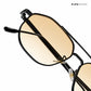 Mountain - Sunset Geometric Aviator Sunglasses - RB2877