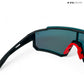 Turbo Tint - Orange Black Polarized Wrap Around Sunglasses - RB2425