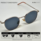Classic Metal - Silver Black Round Sunglasses - RB2329