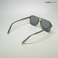 Patiala Drop - Stone Dust Geometric Aviator Sunglasses - RB2542