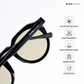 Groove Shades - Yellow Black Round Sunglasses - RB2539