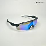 Swift - Black Blue Polarized Wrap Around Sunglasses - RB2512