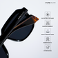 Howrah Haze - Black Square Sunglasses - RB2575