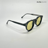 Groove Shades - Yellow Black Round Sunglasses - RB2539