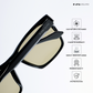 Maverick - Yellow Black Wayfarer Sunglasses - RB2530