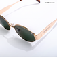 Lunar - Green Gold Oval Sunglasses - RB2431