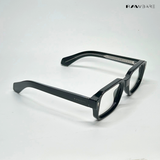 Angular Aura Shades - Transparent Black / RB2451