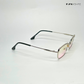 Retro Rim - Clear Rectangle Sunglasses - RB2517