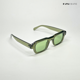 Lilrecta - Green Rectangle Sunglasses - RB2526