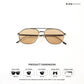 Mountain - Summit Geometric Aviator Sunglasses - RB2876