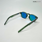 Urban Grid - Green Polarized Wayfarer Sunglasses - RB2459