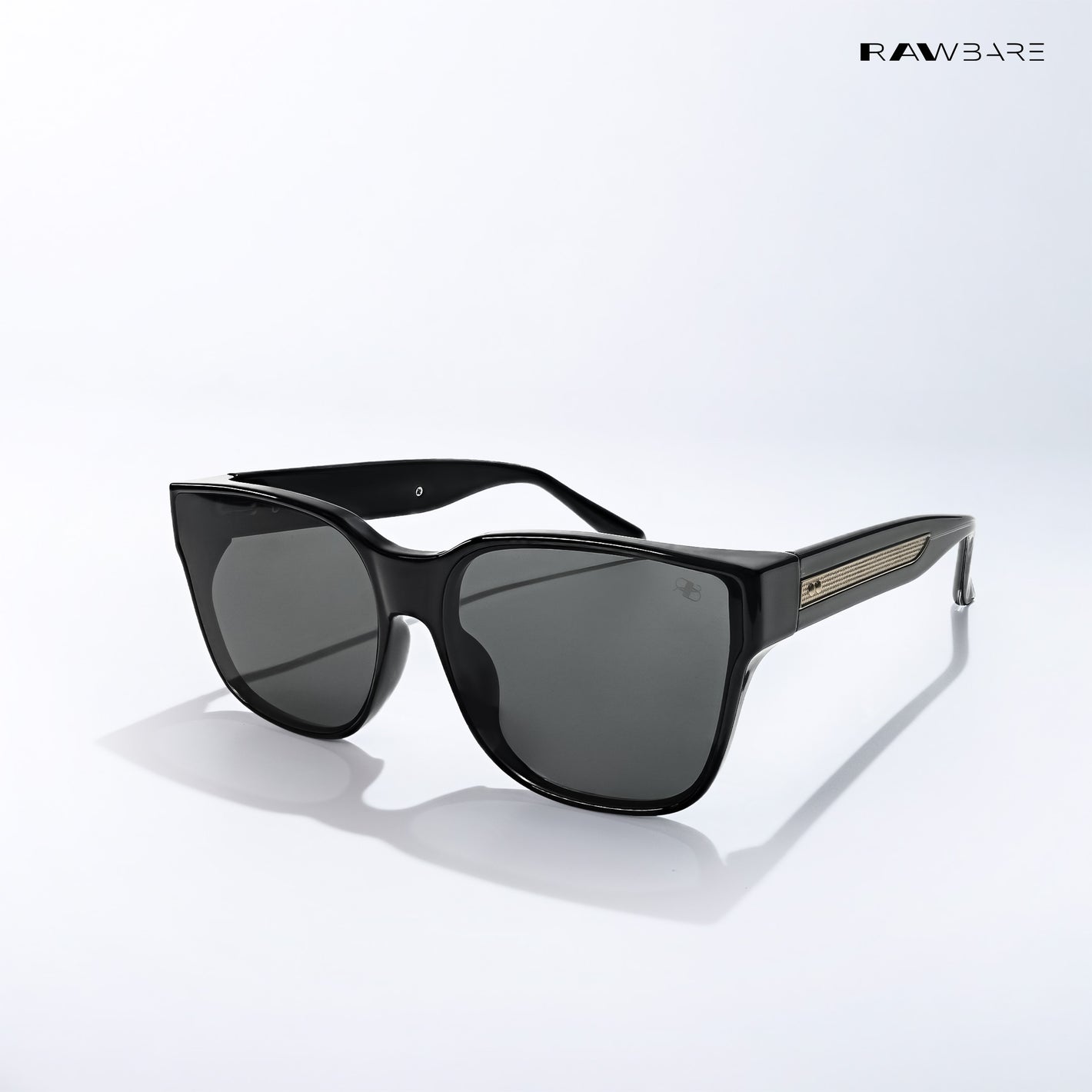 Tawang Edge - Blackline Square Cateye Sunglasses - RB2779