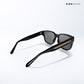 Tawang Edge - Blackline Square Cateye Sunglasses - RB2779