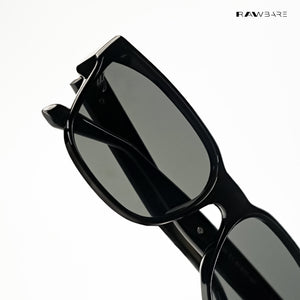 Tawang Edge - Blackline Square Cateye Sunglasses - RB2779