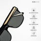 Tawang Edge - Blackline Square Cateye Sunglasses - RB2779