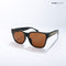 Tawang Edge - Mocha Black Square Cateye Sunglasses - RB2780
