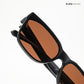 Tawang Edge - Mocha Black Square Cateye Sunglasses - RB2780