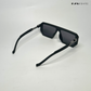 Oversized Retro - All Black Square Sunglasses - RB2311