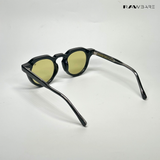 Groove Shades - Yellow Black Round Sunglasses - RB2539