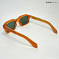 Angular Aura - Maple Polarized Rectangle Sunglasses- RB2450