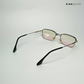Retro Rim - Clear Rectangle Sunglasses - RB2517