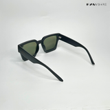 Boxy Bold - Black Green Square Sunglasses - RB2522