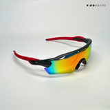 Swift - Red Orange Polarized Wrap Around Sunglasses - RB2515