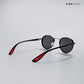 Chennai Chrome - Dark Transit Polarized Round Sunglasses - RB2756