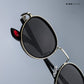Chennai Chrome - Dark Transit Polarized Round Sunglasses - RB2756