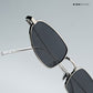 Siliguri Skyline - Shadow Peak Slim Edge Rectangle Sunglasses - RB2759