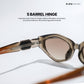 Kodaikanal Hush - Olive Caramel Oval Cateye Sunglasses - RB2767