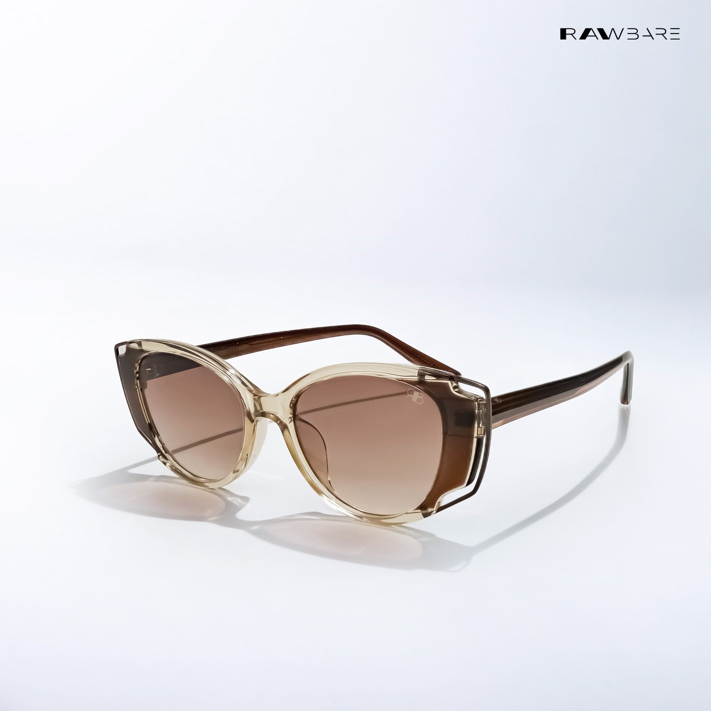 Udaipur Petal - Caramel Bloom Cateye Sunglasses - RB2769