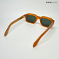 Angular Aura - Maple Polarized Rectangle Sunglasses- RB2450