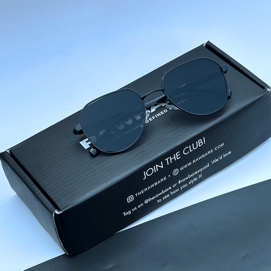All Black Pilot Luxe Edition Sunglasses