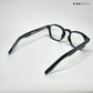 Urban Grid - Black Blue Cut Wayfarer Sunglasses - RB2461