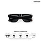 Hyderabad Haze - Old City Wild Square Sunglasses - RB2989